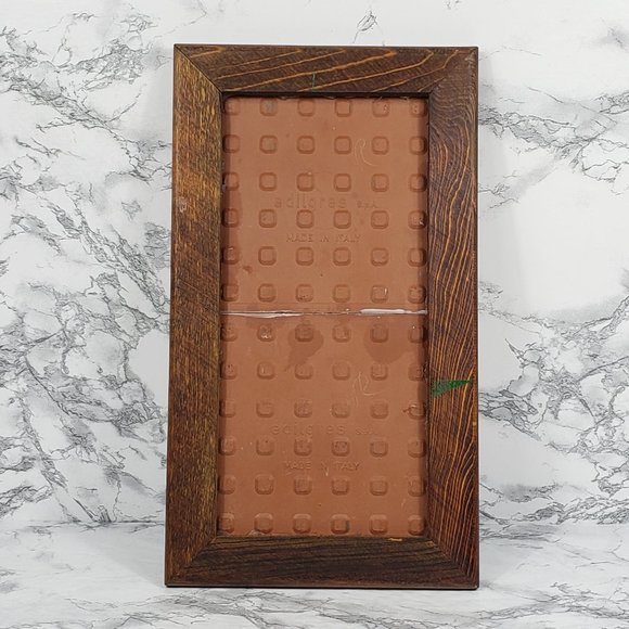 Italian Tile Wood Red Peppers Trivet Wall Decor Vintage - Picture 11 of 13